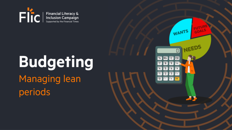 Managing lean periods