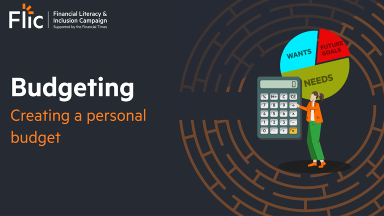 Creating a personal budget
