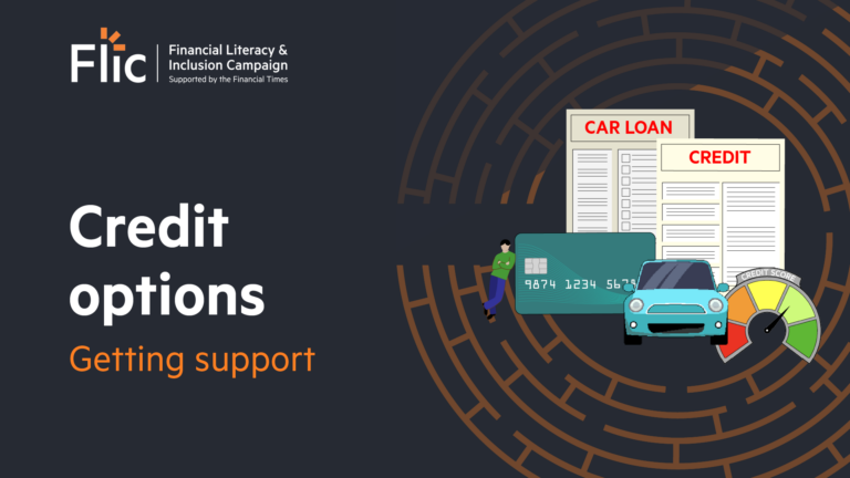 Credit options - Getting support