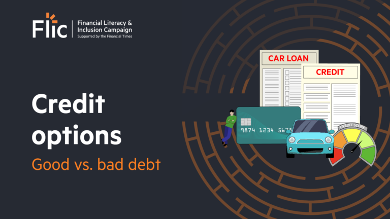 Credit options - Good vs. bad debt