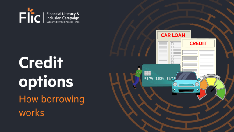 Credit options - How borrowing works