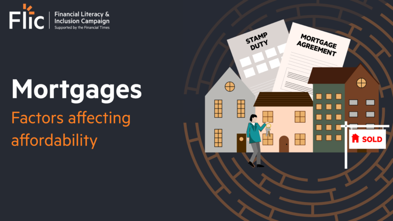 Factors affecting affordability
