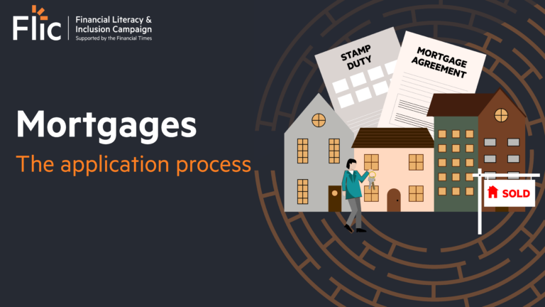 The mortgage application process